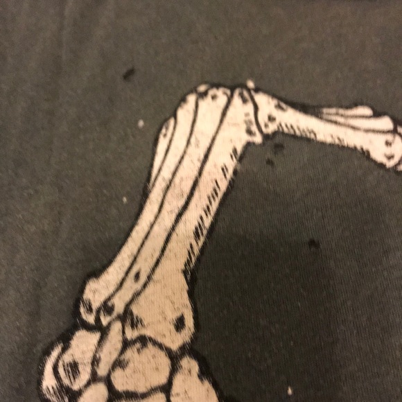 Unif small Skeleton hands heart shape muscle tank - Picture 7 of 7